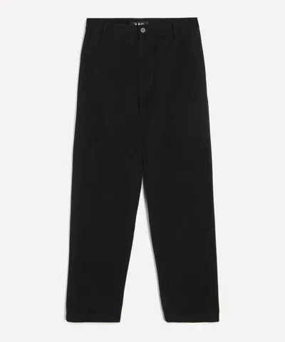 Apc A.p.c. Mens Black Lawrence Chino Trousers In Multi