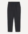 Apc A.p.c. Mens Black Pieter Sporty Cotton Trousers In Black