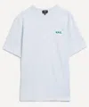 Apc A.p.c. Mens Boxy Petit Vpc Logo T-shirt In Green