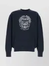 Apc A.p.c. X Marc Jacobs Long-sleeved Crewneck Sweatshirt In Blue