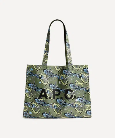 Apc A.p.c. Mens Diane Reversible Shopping Tote Bag