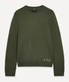 Apc A.p.c. Mens Edward Jumper In Green