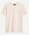 Apc A.p.c. Mens Item Logo Print T-shirt