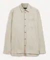 Apc Jeffray Herringbone Cotton Overshirt