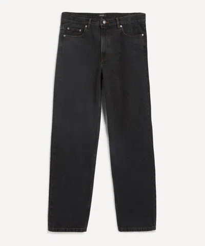 Apc A.p.c. Mens Martin Straight-leg Jeans In Black