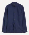 Apc A.p.c. Mens Mathias Denim Shirt In Blue