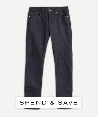 Apc A.p.c. Mens Petit New Standard Jeans In Indigo