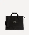 Apc A.p.c. Mens Recuperation Gym Bag In Black