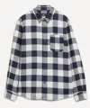Apc A.p.c. Mens Trek Check Overshirt
