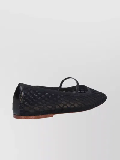 APC MESH POINTED TOE BALLET FLATS