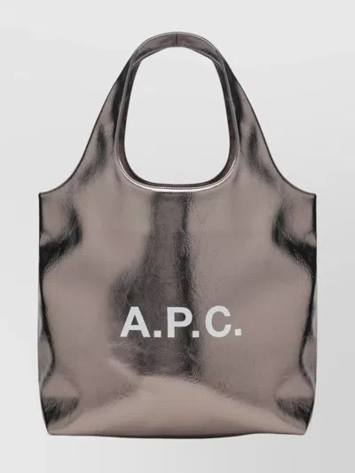 Apc Metallic Tote Bag Double Handles