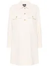 Apc Mia Jeans-minikleid In Nude