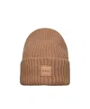 Apc Michelle Logo-patch Beanie In Brown