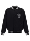 Apc A.p.c. Micky Wool Blend Bomber Jacket In Blue