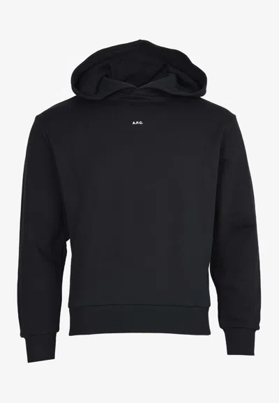 APC MICRO LOGO HOODED SWEATSHIRT