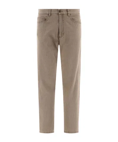 Apc Mid-rise Straight-leg Jeans In Gray