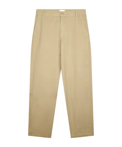 Apc A.p.c. Mid-rise Trousers In Brown