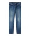 Apc Mid-waist Side Pocket Jeans In Blue
