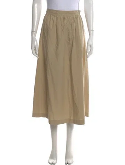 Pre-owned A.p.c. Midi Length Skirt In Neutral