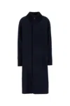 Apc A.p.c. Gaspard Raglan Sleeved Coat In Darknavy