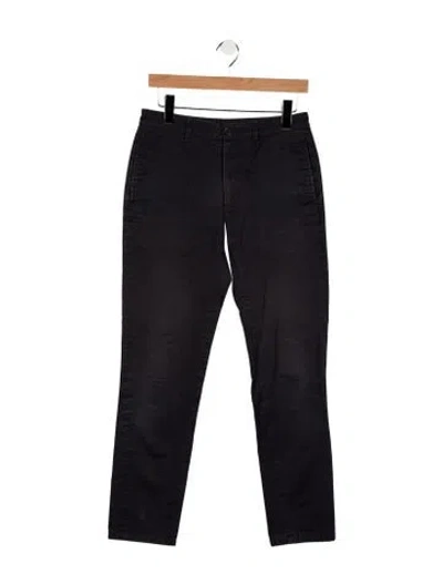Pre-owned A.p.c. Mid-rise Straight Leg Jeans In Blue