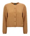 Apc A.p.c. Sweaters Brown In Brown