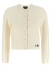 Apc A.p.c. Powder Merinos Sweater In Neutral
