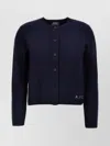 Apc Long-sleeved Knitted Cardigan