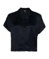 Apc Miley Short-sleeve Shirt In Black