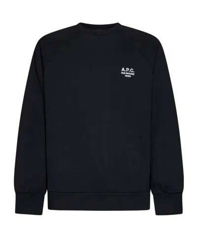 Apc A.p.c. Straight-cut Sweatshirt In Black