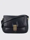 A.p.c. Rectangular Shoulder Bag Gold-tone Hardware In Black