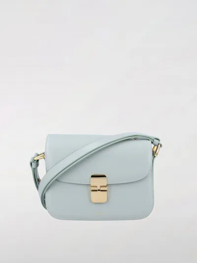 APC MINI BAG A. P.C. WOMAN COLOR BLUE,G58753009