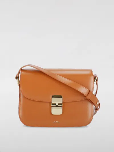 Apc Small Grace Cross Body Bag In 棕色