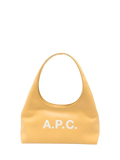 Apc A.p.c. Mini Crossbody Bag For Women - Ss26 Collection In Yellow