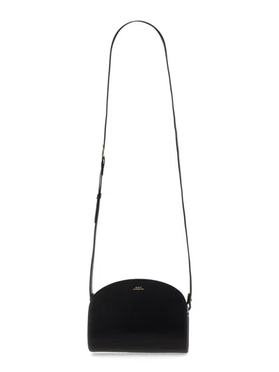 Apc Mini Demi Lune Bag In Black