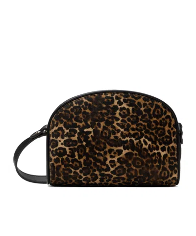 Apc Mini Demi-lune Shoulder Bag In Black