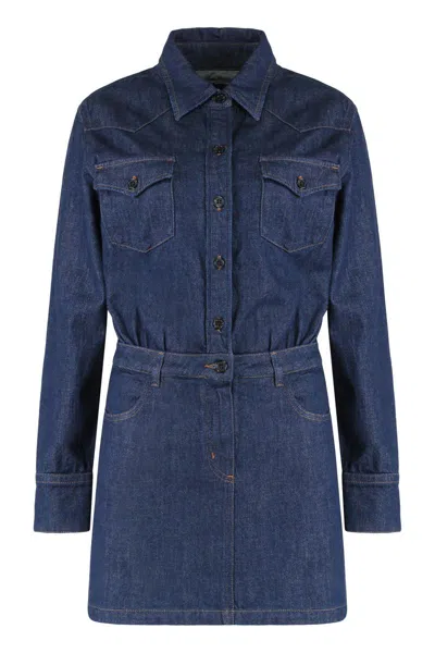 APC A.P.C. MINI DENIM DRESS