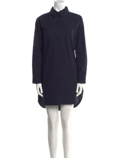 Pre-owned Apc Mini Dress In Blue