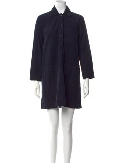 Pre-owned Apc Mini Dress In Blue