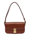 Apc Mini Grace Baguette Bag In Brown