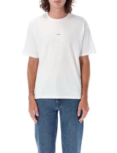 Apc A.p.c. Mini Logo T-shirt In White
