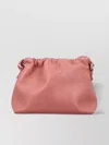Apc Ninon Mini Pink Crossbody Bag With Embossed Logo On The Front And Adjustable Shoulder Strap In Ecole