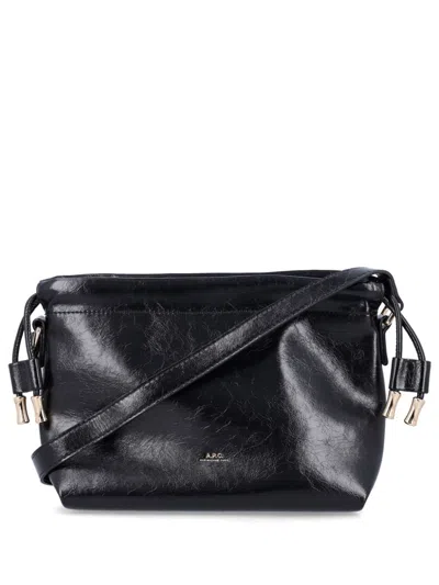 A.p.c. Mini Ninon Crossbody Bag In 黑色