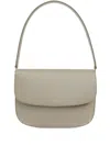 Apc A.p.c. Sarah Logo Detailed Shoulder Bag In Neutrals
