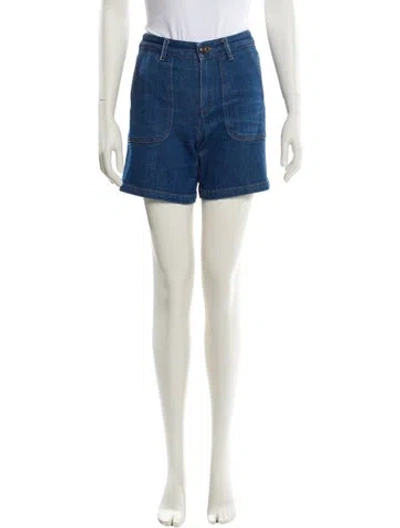 Pre-owned Apc Mini Shorts In Blue