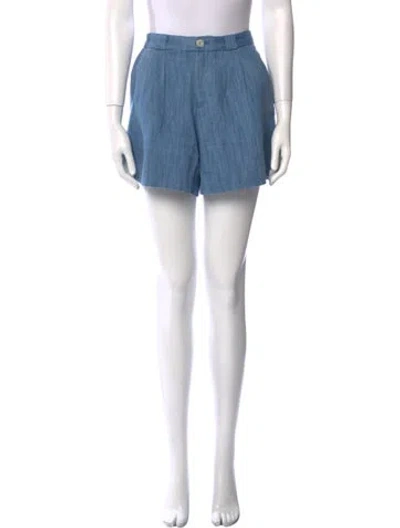 Pre-owned Apc Mini Shorts In Blue