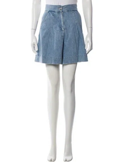 Pre-owned Apc Mini Shorts In Blue