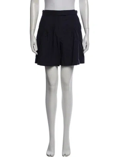 Pre-owned A.p.c. Mini Shorts In Blue
