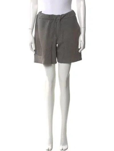 Pre-owned Apc Mini Shorts In Gray