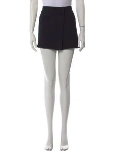 Pre-owned A.p.c. Mini Skirt In Black